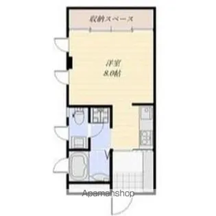 江南和光ビル【F号室】の間取り