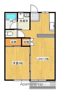 丸久第11コーポB棟【2階】の間取り