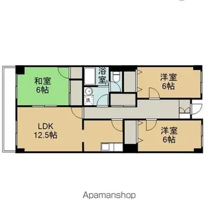 シティー行徳【2階】の間取り