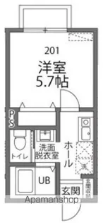 パステールグラン大森台【2階】の間取り