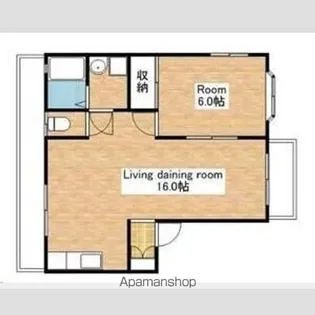 リラテラス神照【202号室】の間取り