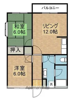 サンシャインヒル【4階】の間取り