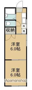 サニーライフ国見ヶ丘【101号室】の間取り