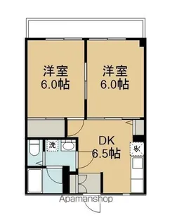 フェアロージュ南大分【203号室】の間取り