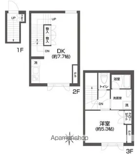 UVAS池袋【2階】の間取り