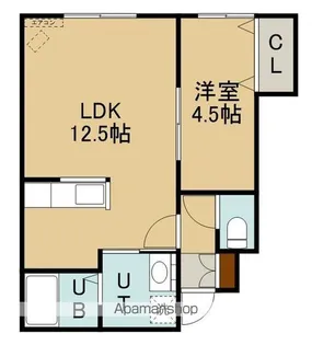 LAPULE(ラプレ)【102号室】の間取り