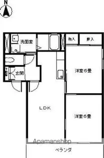 メゾン欅A【2階】の間取り