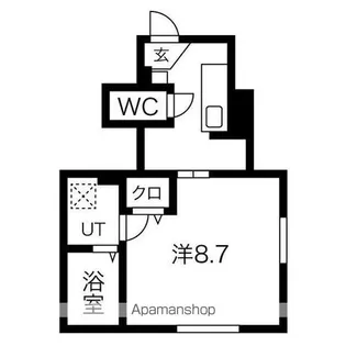 ルミエールⅡ【1階】の間取り