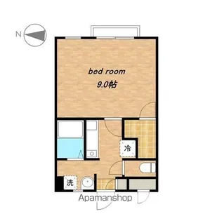 ハーツロケーション【1階】の間取り