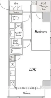 ミリアレジデンス駒込【4階】の間取り