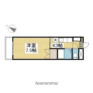 ブルースカイ朝日ヶ丘【306.号室】の間取り