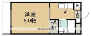 クレシード三光町【4階】の間取り