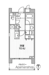 クリオ西池袋【14階】の間取り