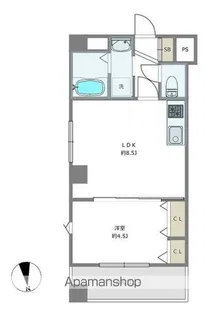 大井ヴィスタ【5階】の間取り