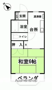 ネモトハイツ【103号室】の間取り