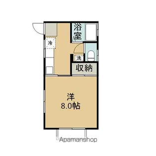 クレセントハウス【201号室】の間取り