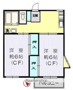 メゾンド・ヴァンテーヌ【2階】の間取り