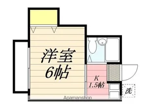サンライズ湊【1階】の間取り