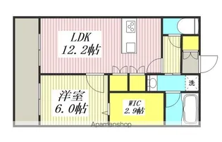 キルシュ ブリューテ 2【102号室】の間取り