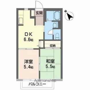 サンクスG【1階】の間取り