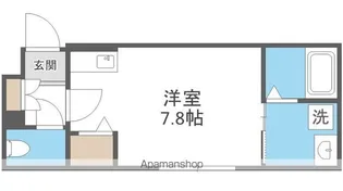 COFFRET(コフレ)東札幌23【2階】の間取り
