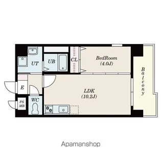 マノアール今池【501号室】の間取り