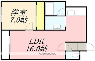 エムズミハラ【1階】の間取り