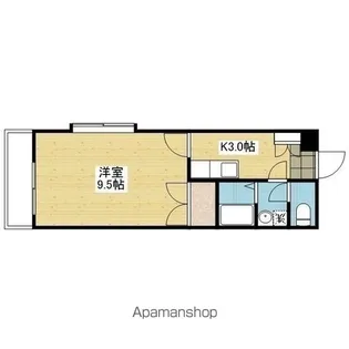 ロイヤルコートⅡ【401号室】の間取り