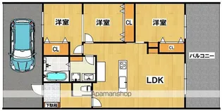 杉本コーポ【103号室】の間取り