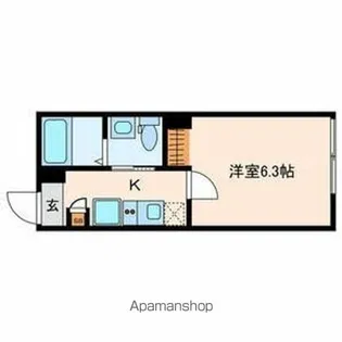 ARKS町屋【1階】の間取り