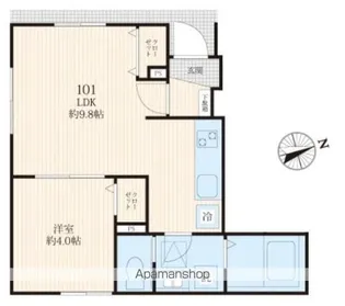 (仮称)上作延1丁目AP【1階】の間取り