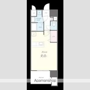 ポルト デュ ボヌール【5階】の間取り