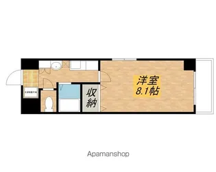 滋賀県草津市大路1丁目【マンション】の間取り
