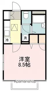 ヴィエナ【1階】の間取り