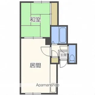 中央コーポ【1階】の間取り