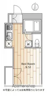 ティブロンコート【2階】の間取り