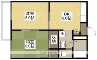 フレグランス壱番館【201号室】の間取り