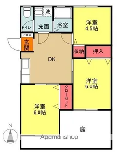 さくらマンション【102号室】の間取り