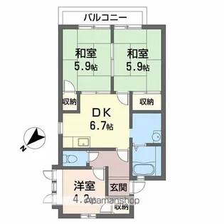 セフィラ光陽【2階】の間取り