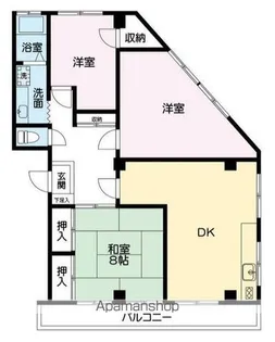 大久保ビル【3階】の間取り