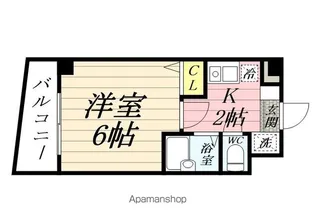 アレグリアスマンション【1階】の間取り