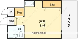 ザ・プレミアムコート【7階】の間取り