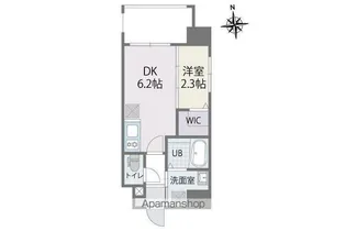 アルティザ箱崎駅前【403号室】の間取り