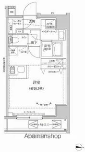 RELUXIA本所吾妻橋Ⅲ【2階】の間取り