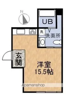 ブルックス福井片町【101号室】の間取り