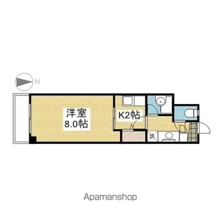 第2マンションふじ【402.号室】の間取り