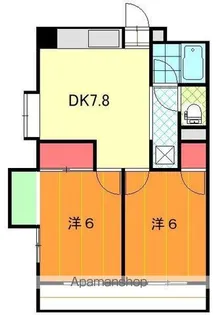 メゾンドインカルシ【501号室】の間取り