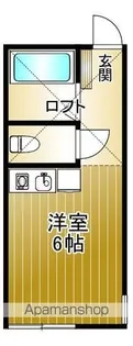 ユナイト宮前平セルシウスの輝き【202号室】の間取り