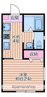 メゾン クレリア【1階】の間取り