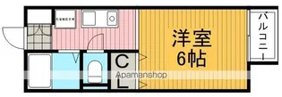 アルフレックス箕面【2階】の間取り